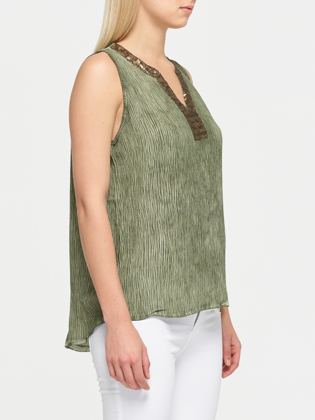 Georgie Evergreen Top