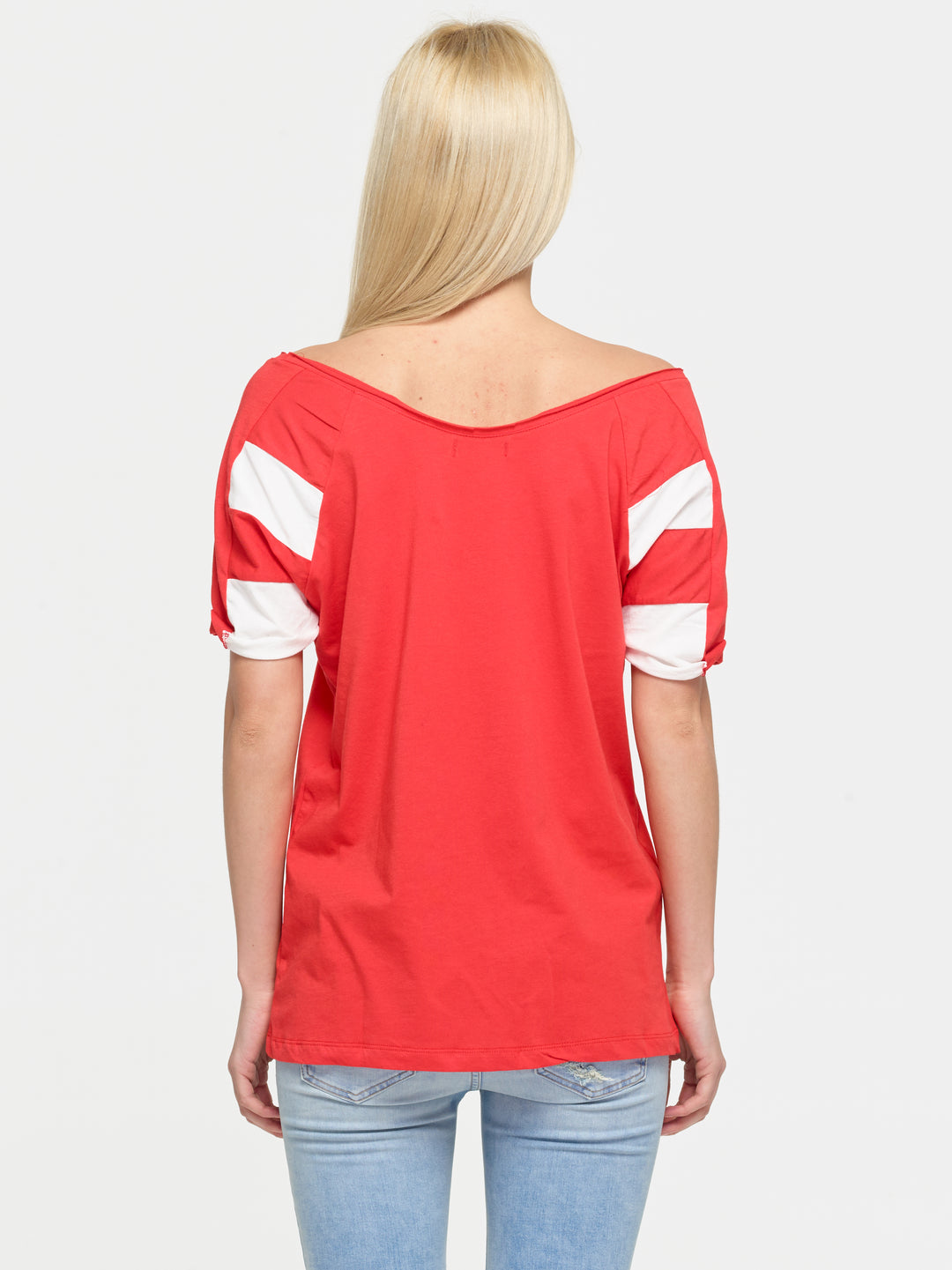 Stripe Sleeve T-Shirt