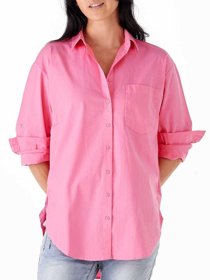 Pink Oxford Shirt