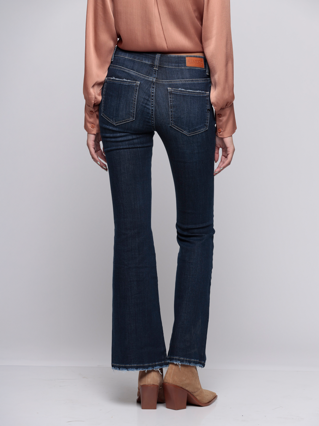 Armani Dark Blue Flare Jean