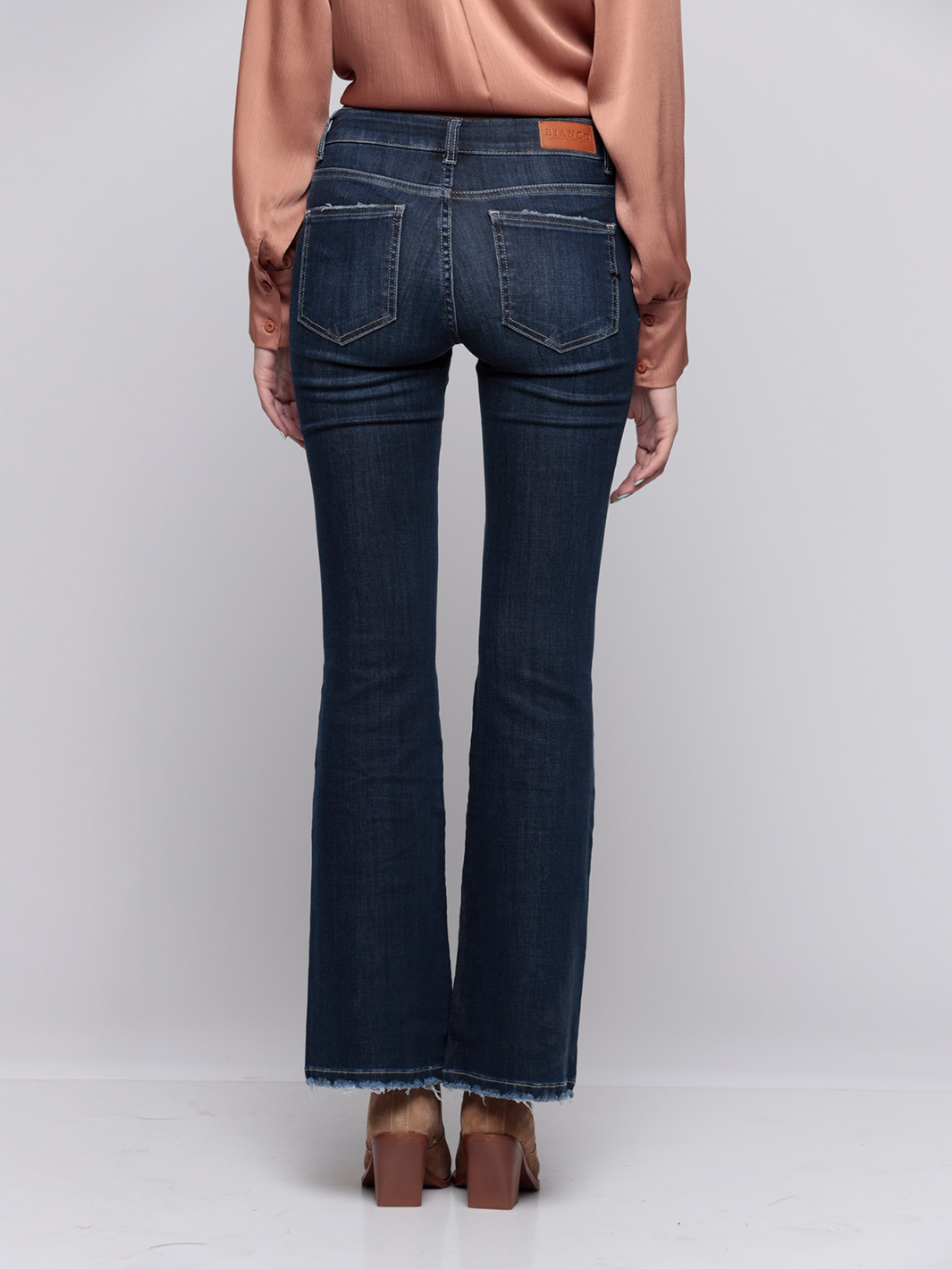 Armani Dark Blue Flare Jean