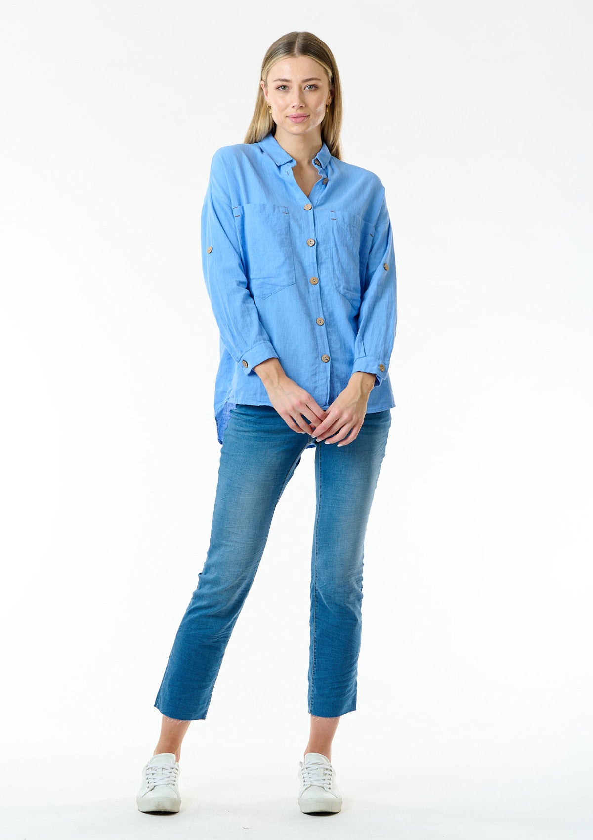 Sky Blue Kate Shirt – Bianco Jeans