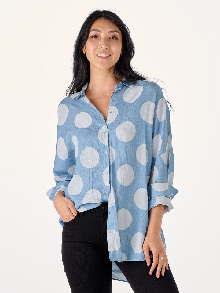 Blue Burst Shirt