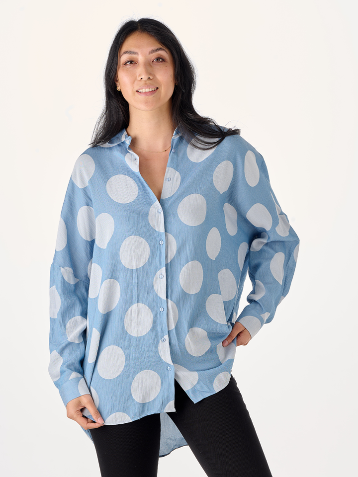 Blue Burst Shirt