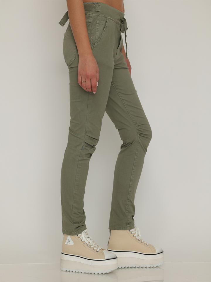 Lexi Olive Boyfriend Pant