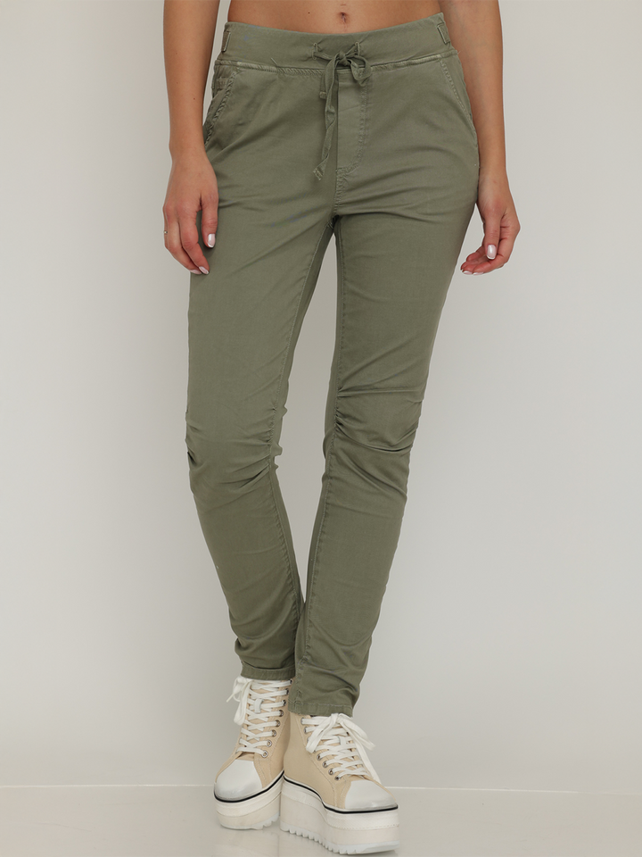 Lexi Olive Boyfriend Pant