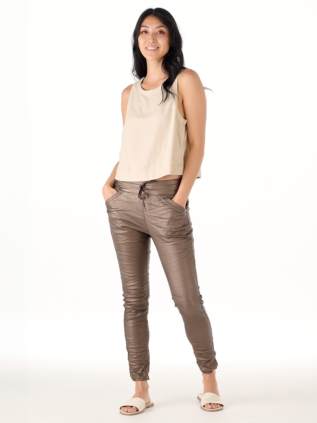 Silverbell Bronze Jogger  Pant