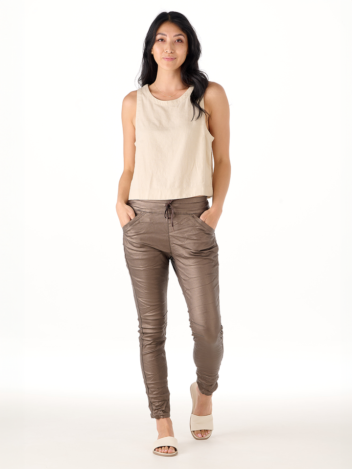 Silverbell Bronze Jogger  Pant