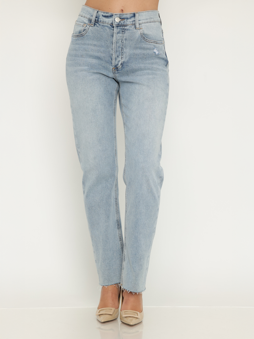 Soul Light Blue Cropped Jean